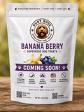 Banana Berry Superfood Dog Treats - Coming Soon
