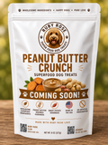Peanut Butter Crunch Superfood Dog Treats - Coming Soon